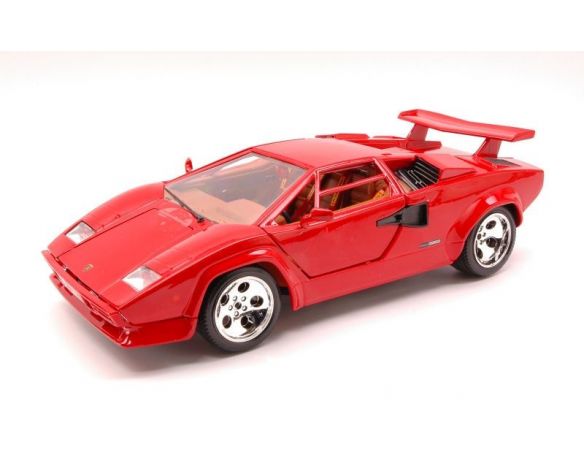 Bburago BU12027R LAMBORGHINI COUNTACH 5000 1985 RED 1:18 Modellino
