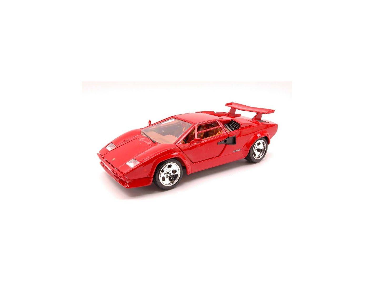Bburago BU12027R COUNTACH 5000 1985 RED 118 Modellino