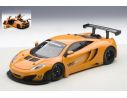 AUTOART AA81340 MC LAREN 12C GT3 PRESENTATION CAR ARANCIO 1:18 Modellino