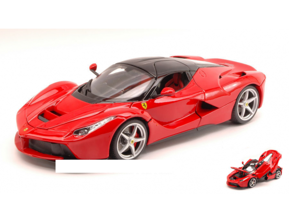 Bburago BU16901R FERRARI LA FERRARI 2013 RED SIGNATURE 1:18 Modellino