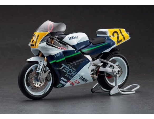 Hasegawa HG21708 YAMAHA YZR500 T.TAIRA 1989 N.21 LIMITED ED.KIT 1:12 Modellino