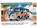Hasegawa HGSSP333 VW TYP 2 DELIVERY VAN W/DECALS FOR THREE PLANES GIRLS KIT 1:24 Modellino