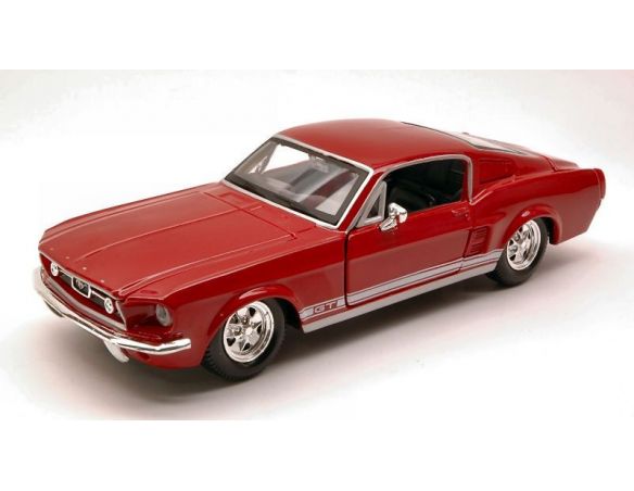 Maisto MI31260R FORD MUSTANG GT 1967 RED 1:24 Modellino