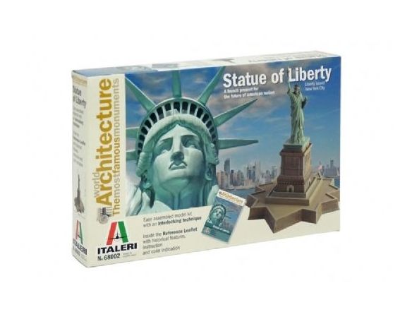 Italeri IT68002 THE STATUE OF LIBERTY KIT cm 15x17 Modellino