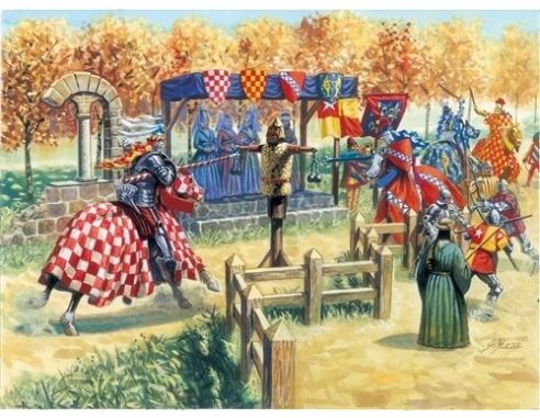 Italeri IT6109 MEDIEVAL CHALLENGE KIT 1:72 Modellino