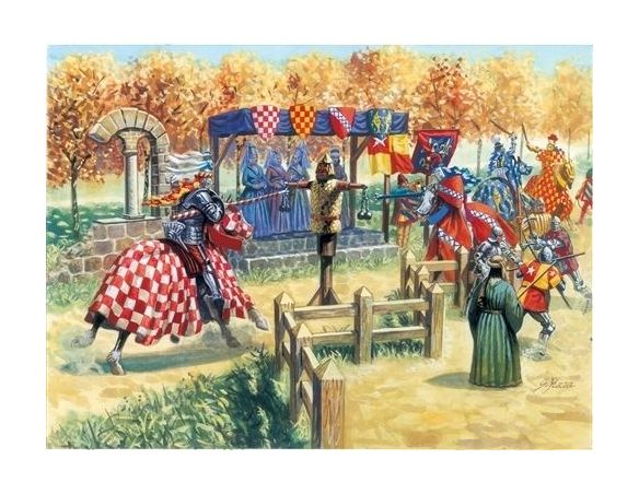 Italeri IT6109 MEDIEVAL CHALLENGE KIT 1:72 Modellino