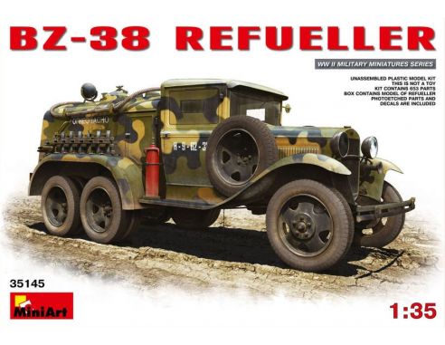 Miniart MIN35145 BZ-38 REFUELLER KIT 1:35 Modellino