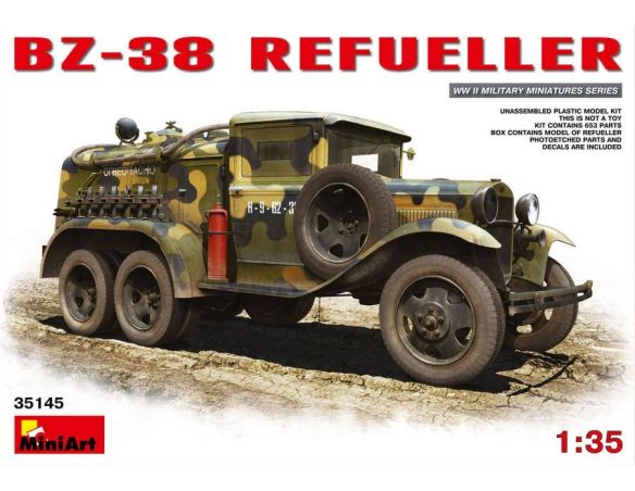 Miniart MIN35145 BZ-38 REFUELLER KIT 1:35 Modellino