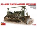 Miniart MIN35184 U.S. ARMY TRACTOR W/ANGLED DOZER BLADE KIT 1:35 Modellino