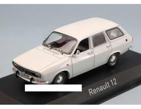 Norev NV511225 RENAULT 12 BREAK 1972 WHITE 1:43 Modellino