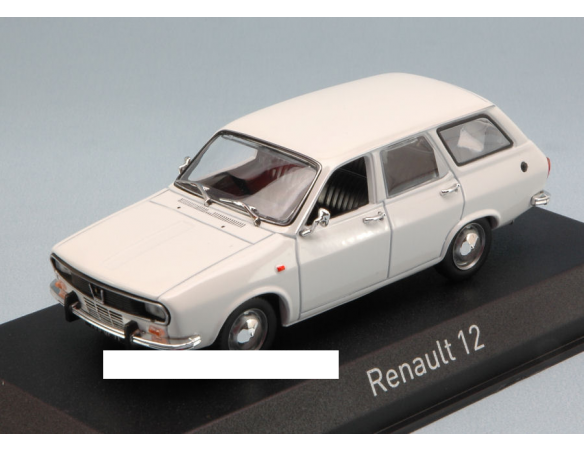 Norev NV511225 RENAULT 12 BREAK 1972 WHITE 1:43 Modellino