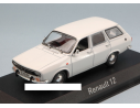 Norev NV511225 RENAULT 12 BREAK 1972 WHITE 1:43 Modellino