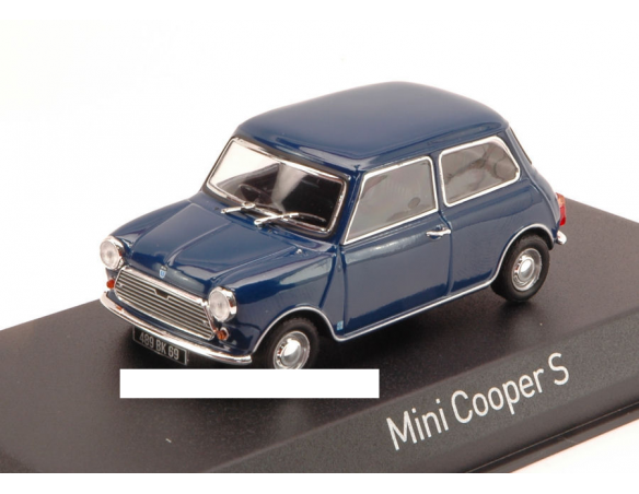 Norev NV350201 MINI COOPER S MK3 1970 TEAL BLUE 1:43 Modellino