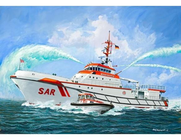 Revell RV5220 SEARCH & RESCUE VESSEL HERMANN MARWEDE KIT 1:72 Modellino