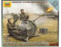 Zvezda Z6117 GERMAN 20 mm ANTI AIRCRAFTGUN  W/2 CREW KIT 1:72 Modellino