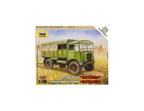 Zvezda Z6175 BRITISH WWII TRUCK MATADOR KIT 1:72 Modellino
