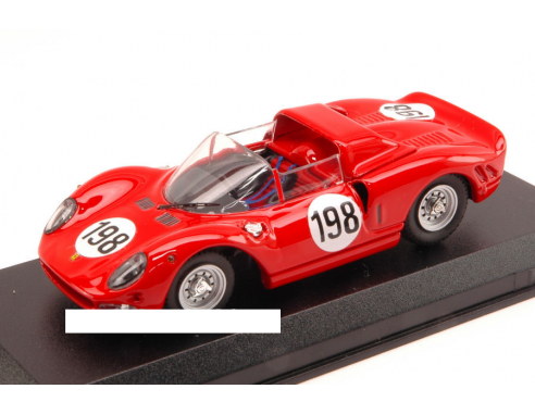 Best Model BT9593 FERRARI 275 P2 N.198 WINNER TARGA FLORIO 1965 BANDINI-VACCARELLA 1:43 Modellino