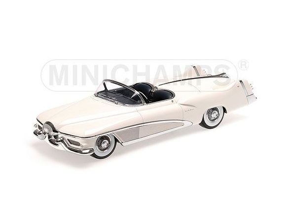 Minichamps PM107141231 BUICK LE SABRE 1951 WHITE 1:18 Modellino