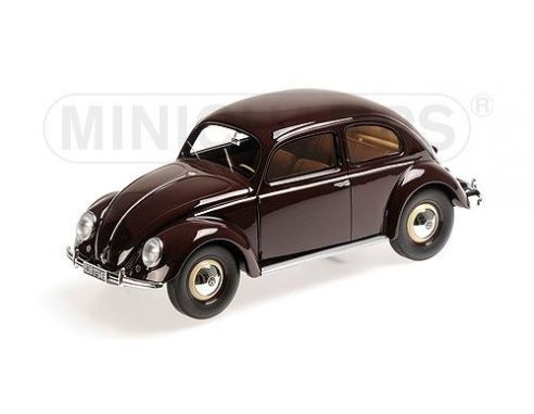 Minichamps PM107054002 VW 1200 1949 BROWN 1:18 Modellino