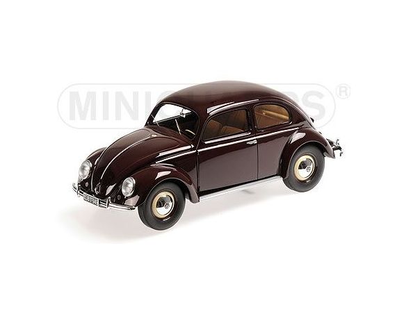 Minichamps PM107054002 VW 1200 1949 BROWN 1:18 Modellino