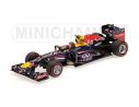 Minichamps PM410130102 RED BULL RB9 M.WEBBER 2013 N.2 2nd BRAZIL GP LAST F1 RACE 1:43 Modellino
