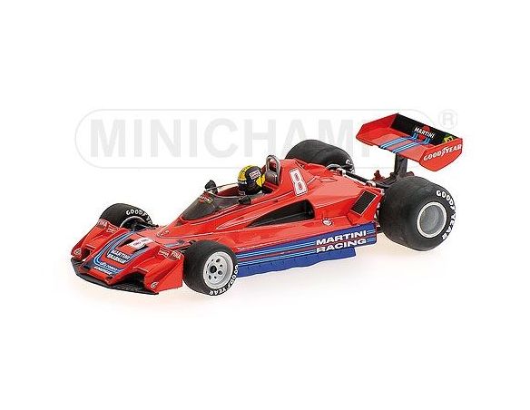 MINICHAMPS 400770108 BRABHAM ALFA ROMEO BT45B CARLOS PACE 1977 Modellino