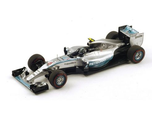 Spark Model S18174 MERCEDES W06 N.ROSBERG 2015 N.6 WINNER MONACO GP 1:18 Modellino