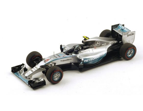 Spark Model S18174 MERCEDES W06 N.ROSBERG 2015 N.6 WINNER MONACO GP 1:18 Modellino