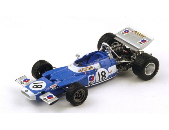 Spark Model S18167 MATRA MS80 J.P.BELTOISE 1969 N.18 4th CANADIAN GP 1:18 Modellino