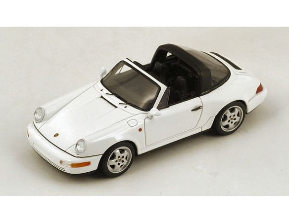Spark Model S4472 PORSCHE 964 TARGA 1990 WHITE 1:43 Modellino