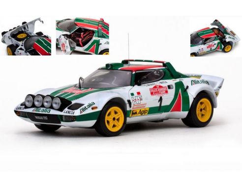 SunStar SS4530 LANCIA STRATOS HF N.1 2nd SANREMO 1976 S.MUNARI-S.MAIGA 1:18 Modellino