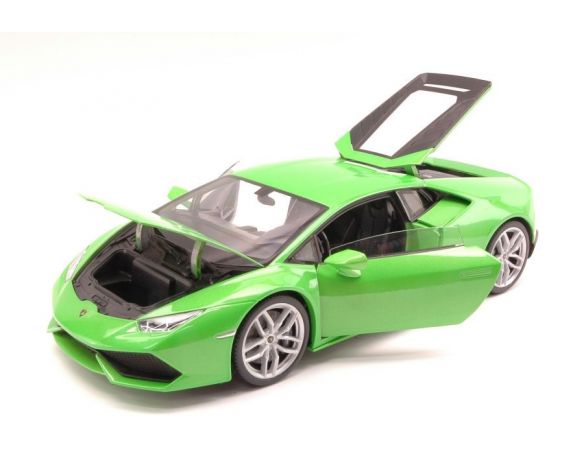 Welly WE8049GR LAMBORGHINI HURACAN LP610-4 2015 GREEN 1:18 Modellino