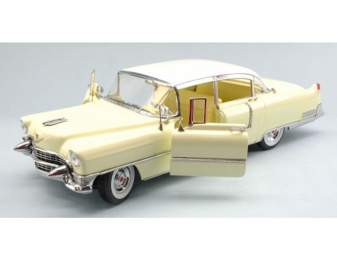 Greenlight GREEN12937 CADILLAC FLEETWOOD SERIES 60 SPECIAL 1955 LIGHT YELLOW 1:18 Modellino