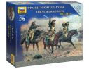 Zvezda Z6812 FRENCH DRAGONS (NAPOLEONIC WARS) KIT 1:72 Modellino