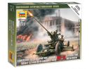 Zvezda Z6115 SOVIET 37 MM AA GUN TYPE 61K KIT 1:72 Modellino