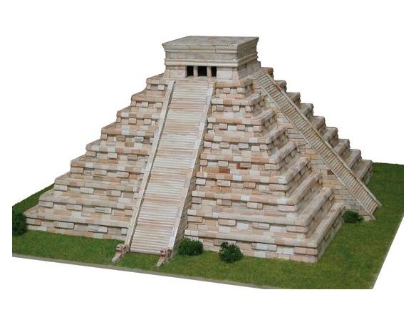 Aedes Ars ADS1270 TEMPIO DI KUKULCAN MEXICO SEC.XII PCS 4500 KIT 1:175 Modellino