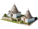 Aedes Ars ADS1257 TRULLI PUGLIESI DI ALBEROBELLO PCS 2800 KIT 1:80 Modellino