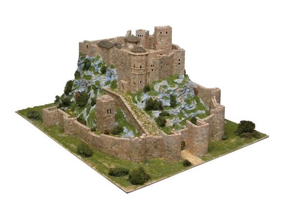 Aedes Ars ADS1007 CASTELLO DI LOARRE SPAIN SEC.XI PCS 8600 KIT 1:200 Modellino