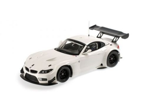 MINICHAMPS 151122301 BMW Z4 GT3 2012 WHITE Modellino