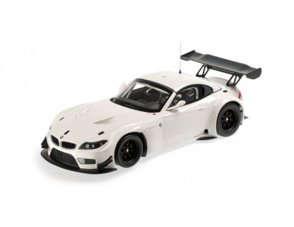MINICHAMPS 151122301 BMW Z4 GT3 2012 WHITE Modellino