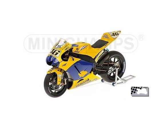 MINICHAMPS 123063086 YAMAHA YZR-M1 VALENTINO ROSSI VICE WORLD CHAMPION MOTOGP 2006 Modellino