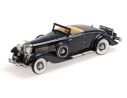 MINICHAMPS 437150332 DUESENBERG SJN SUPERCHARGED CONVERTIBLE COUPE’ 1936 DARK BLUE Modellino