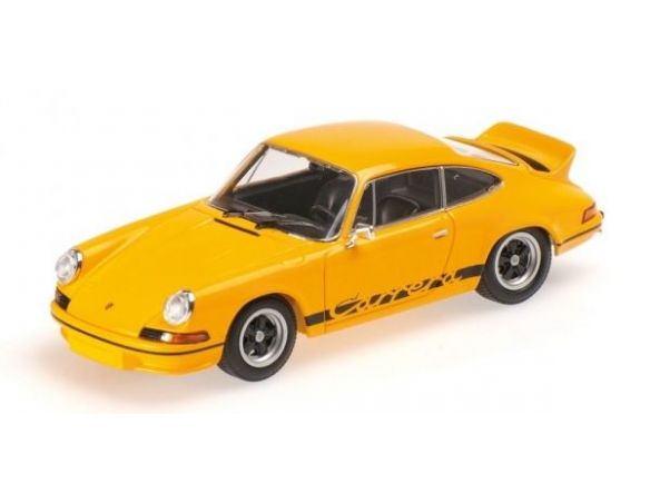 MINICHAMPS 400065522 PORSCHE 911 CARRERA RS 2.7 YELLOW 1972 Modellino