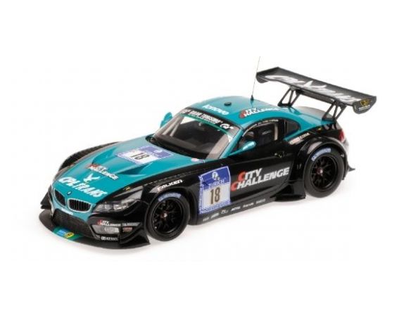 MINICHAMPS 151122318 BMW Z4 GT3 TEAM VITA4ONE KLINGMANN WITTMANN GORANSSON LAMY ADAC 24H NURBURGRING 2012 Modellino