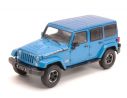 Greenlight GREEN86064 JEEP WRANGLER UNLIMITED POLAR EDITION 2014 BLUE 1:43 Modellino
