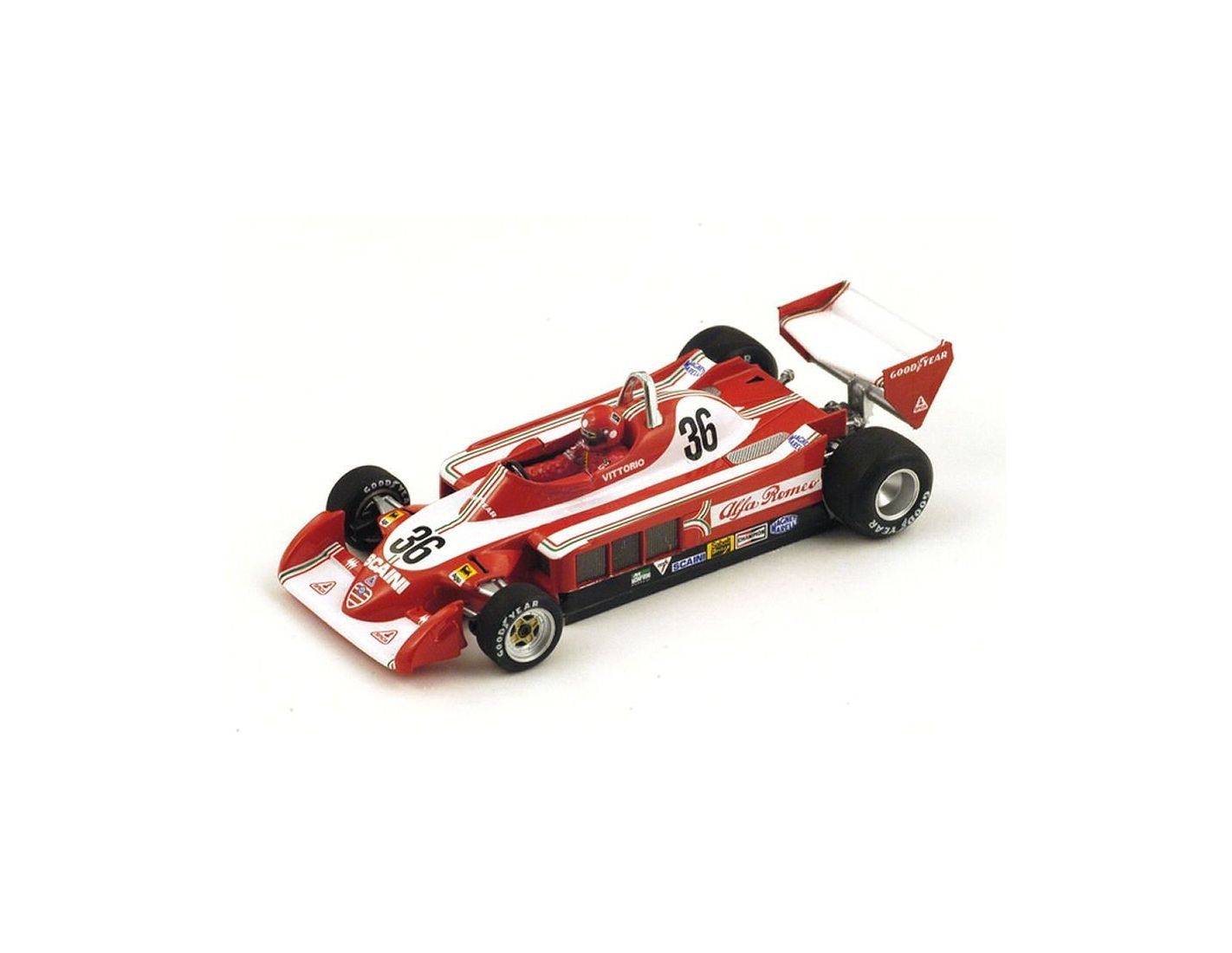 Alfa Romeo 177 1979 Vittorio Brambilla Diecast model 1:43 NOVÉ