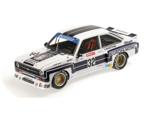Minichamps PM100768432 FORD ESCORT II RS N.32 WINNER DRM NURBURGRING 1976 K.LUDWIG 1:18 Modellino