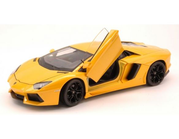 Welly WE0210 LAMBORGHINI AVENTADOR LP 700-4 2011 YELLOW 1:24 Modellino