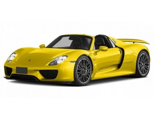 Minichamps PM110062434 PORSCHE 918 SPYDER 2013 YELLOW 1:18 Modellino