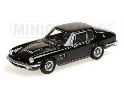 Minichamps PM107123421 MASERATI MISTRAL 1963 BLACK 1:18 Modellino